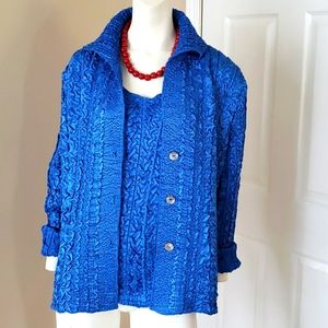 Rafael cobalt 2 piece set